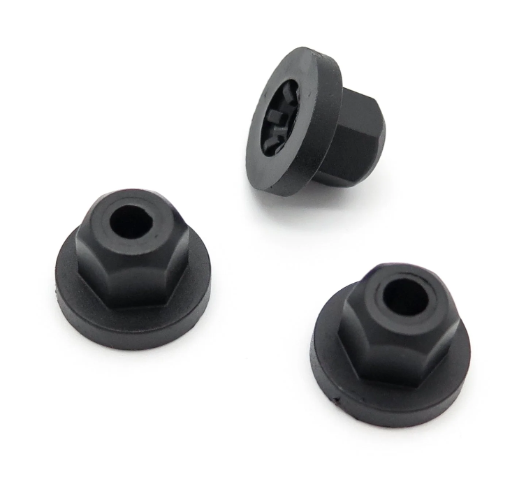 16mm Unthreaded Plastic Nuts